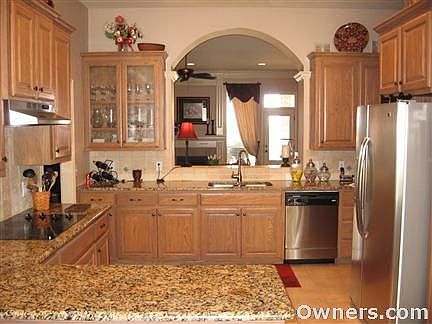 Kitchen view into Living Room