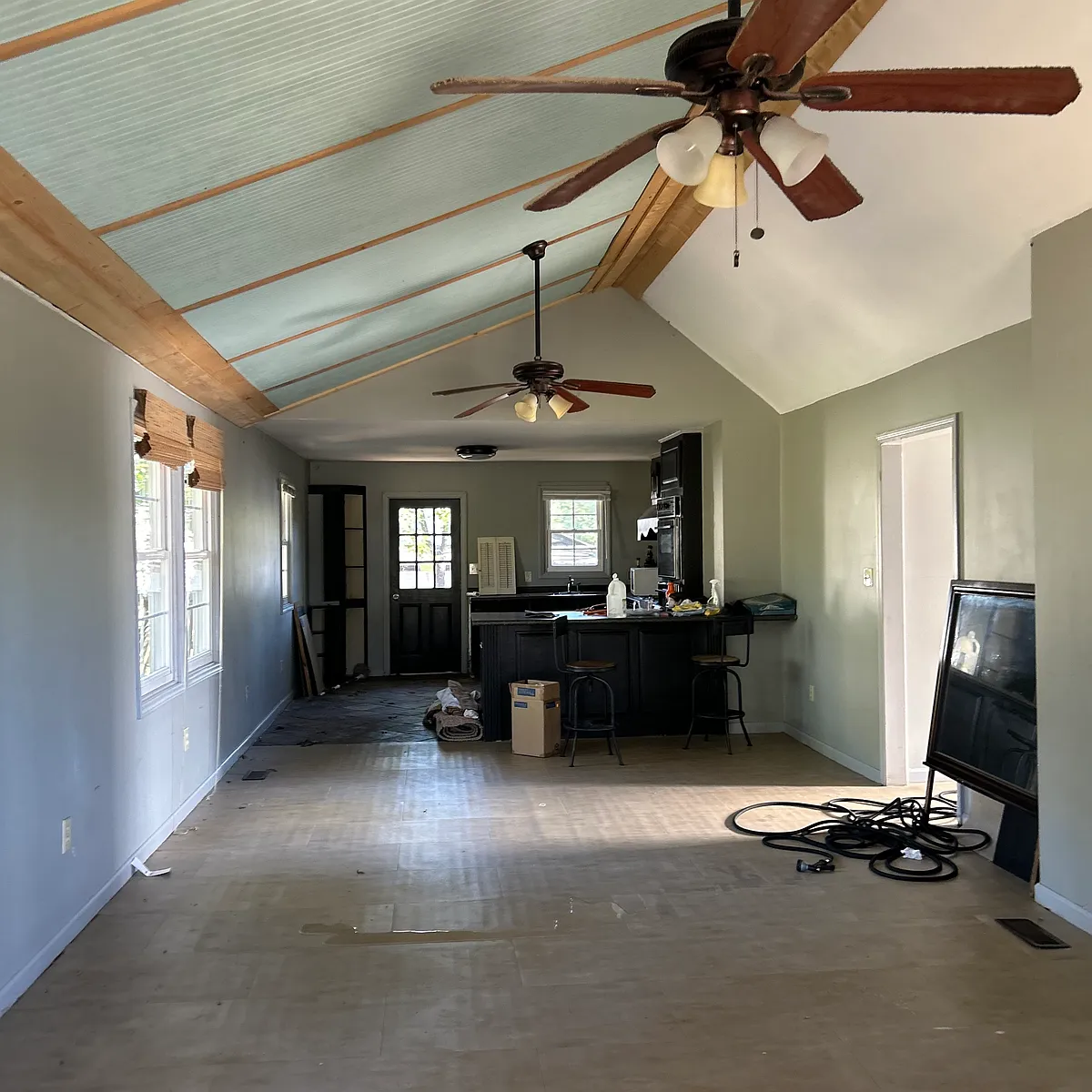 Open Living - Dining - Kitchen - 106 Mount Zion Ave