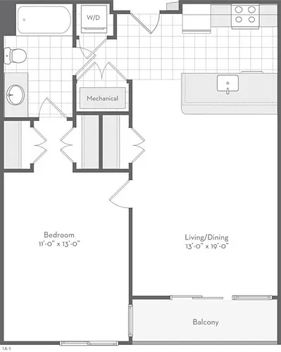 Floor plan The Clara