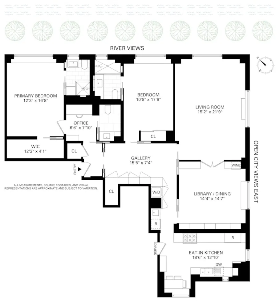 37 Riverside Drive #12B in Upper West Side, Manhattan | StreetEasy