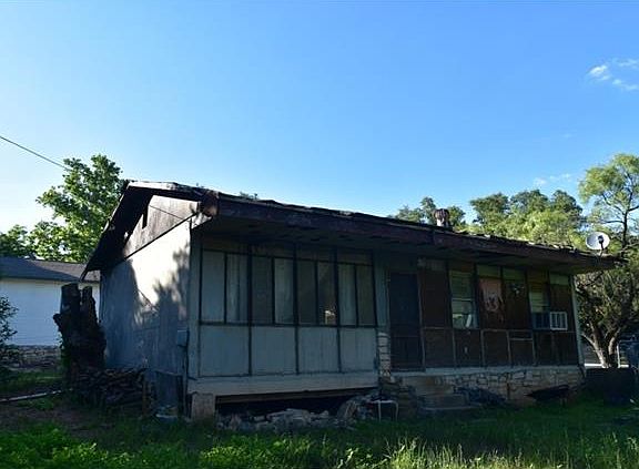 Front of structure