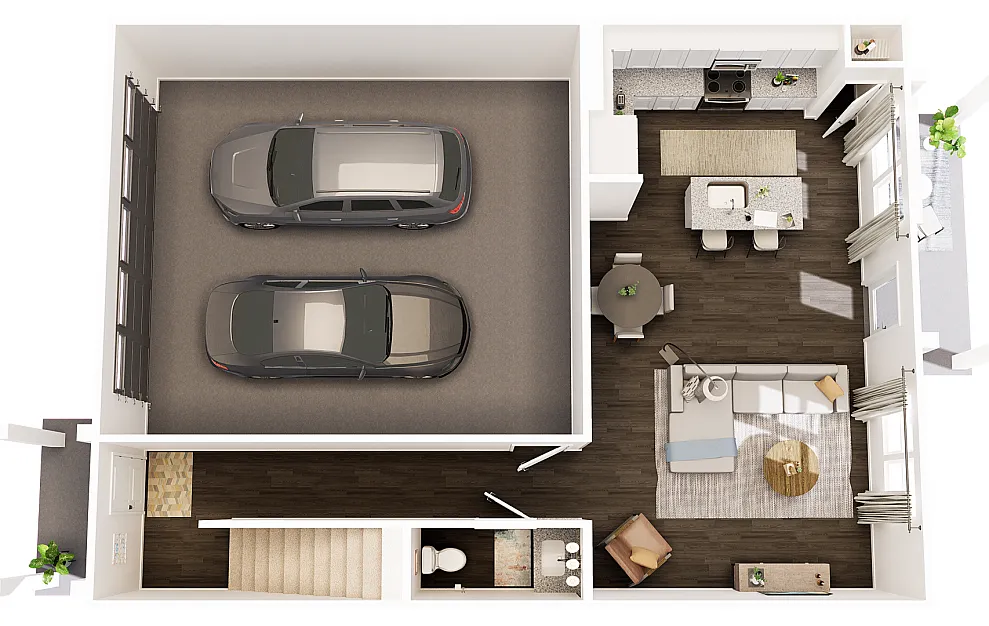 Floor plan Townhome