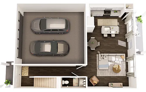 Floor plan Townhome