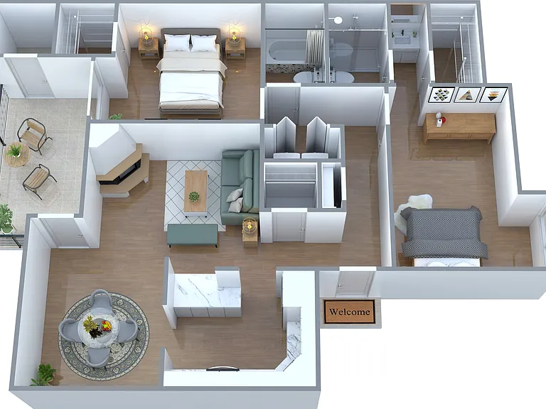 Villas At Blue Cove Apartments — Photo 38