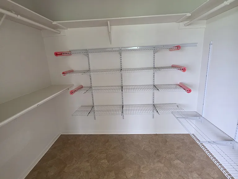 Walk-in closet in bedroom #2