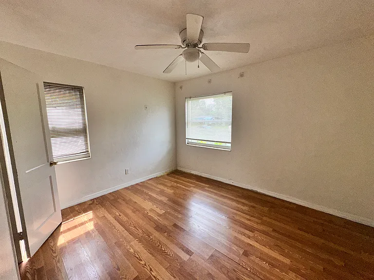 Bedroom 1 with walk-in closet