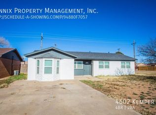 4602 Kemper St, Lubbock, TX 79416