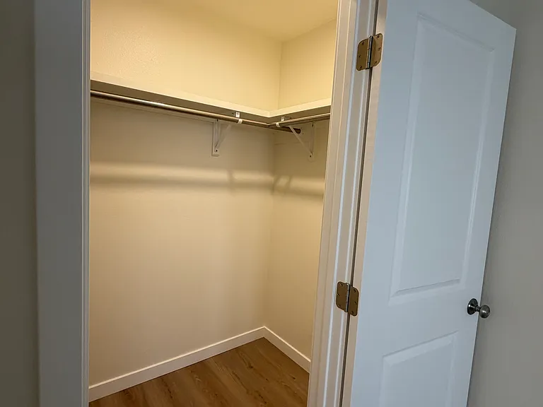 Primary walk-in closet