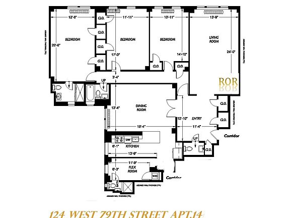 2nd image of 124 W 79th St APT 14A