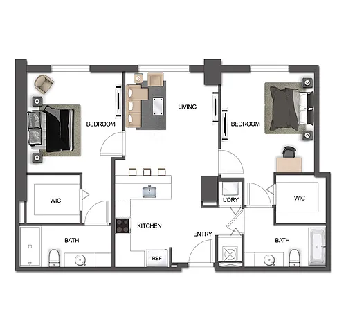 Floor plan B13