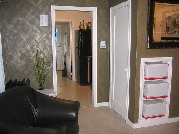 Kitchen entrance from living room