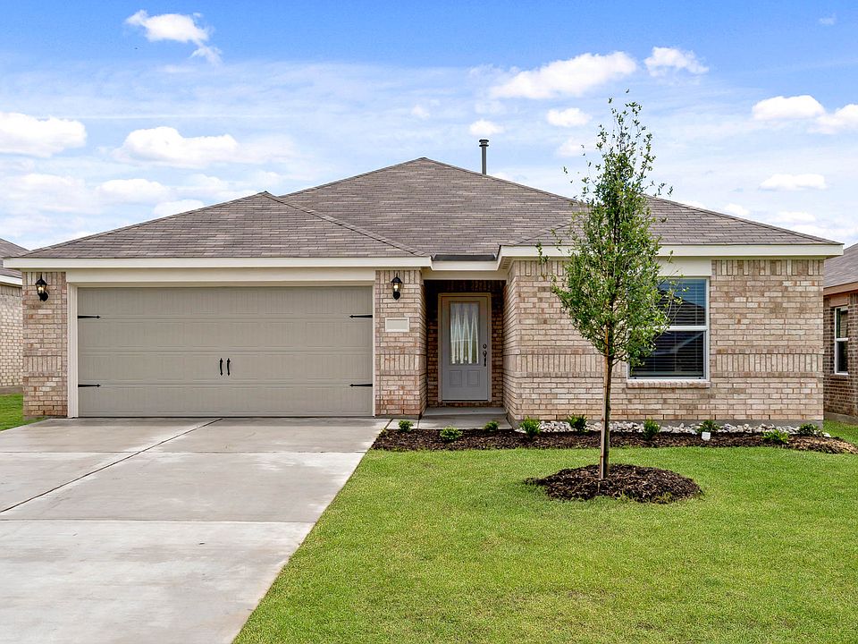 The Sabine is a beautiful one-story brick home.