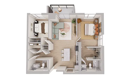 Floor plan 163A-107