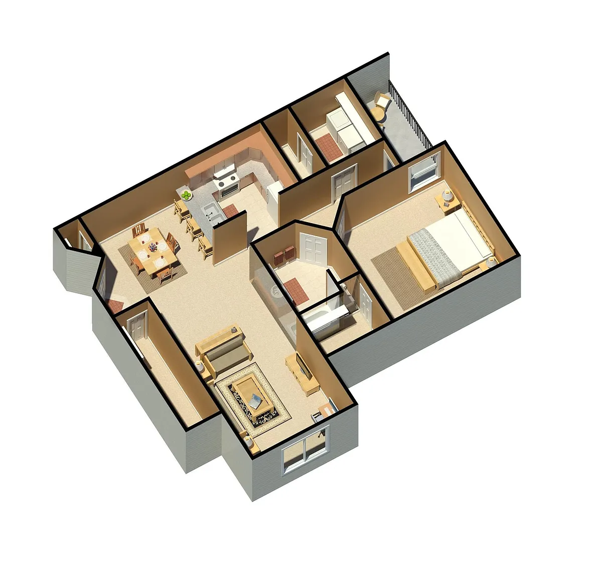 Floor plan A2 - Classic