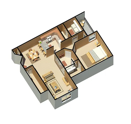 Floor plan A2 - Classic