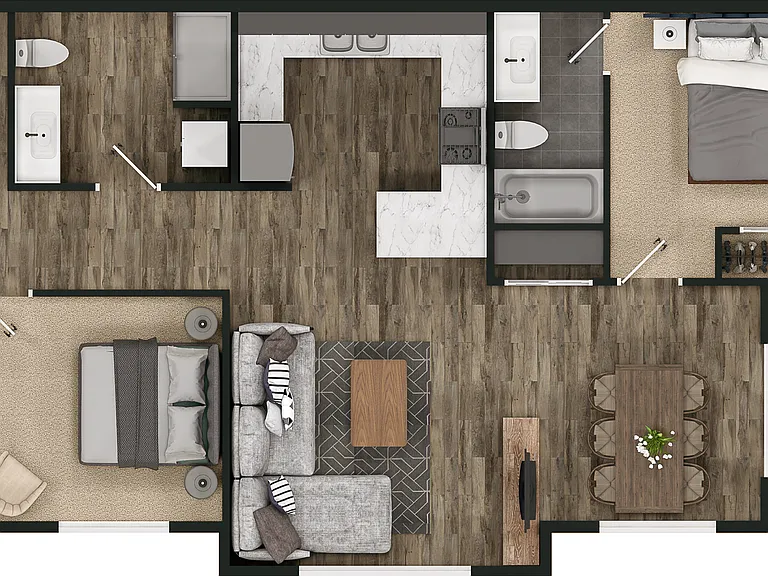 2 bed 2 bath with master suite 2 bed 2 bath with master suite