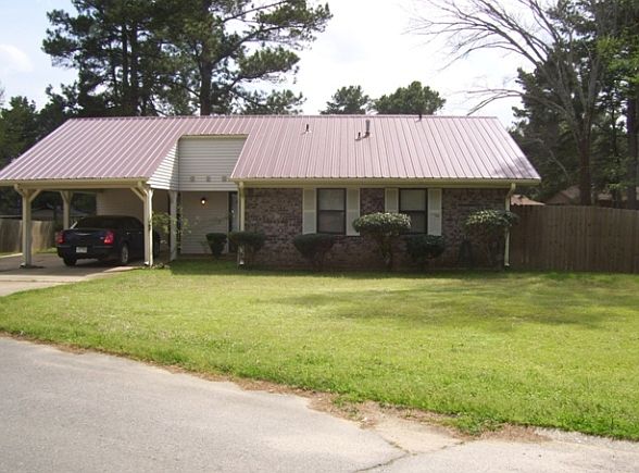 Front view of house
