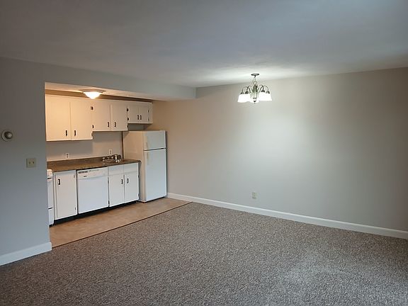 kitchen area and partial living space
