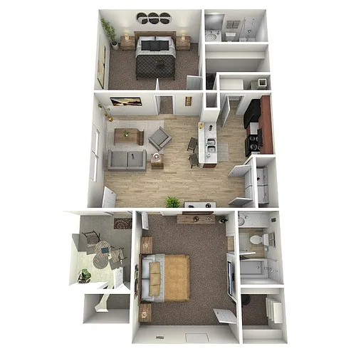 Floor plan 2X2