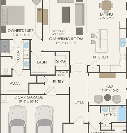 First Floor 2 br 2 ba