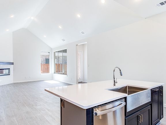 Kitchen overlooking great room