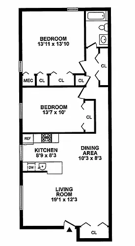 Floor plan B1BG-766