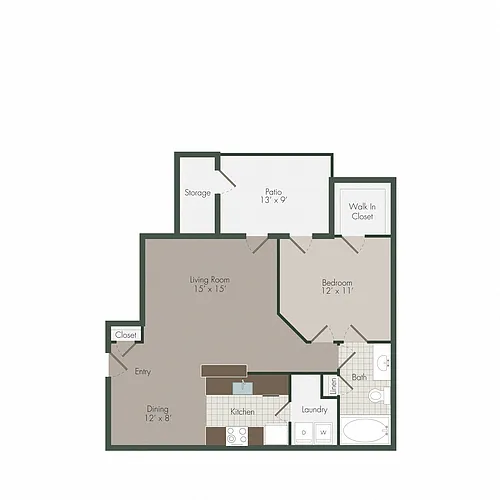 Floor plan Renovated Magnolia