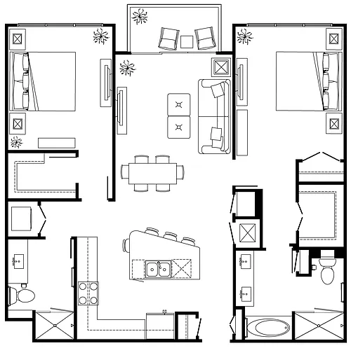 Floor plan G