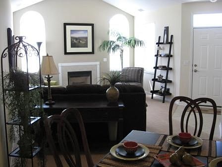 Dining Area and Living Room