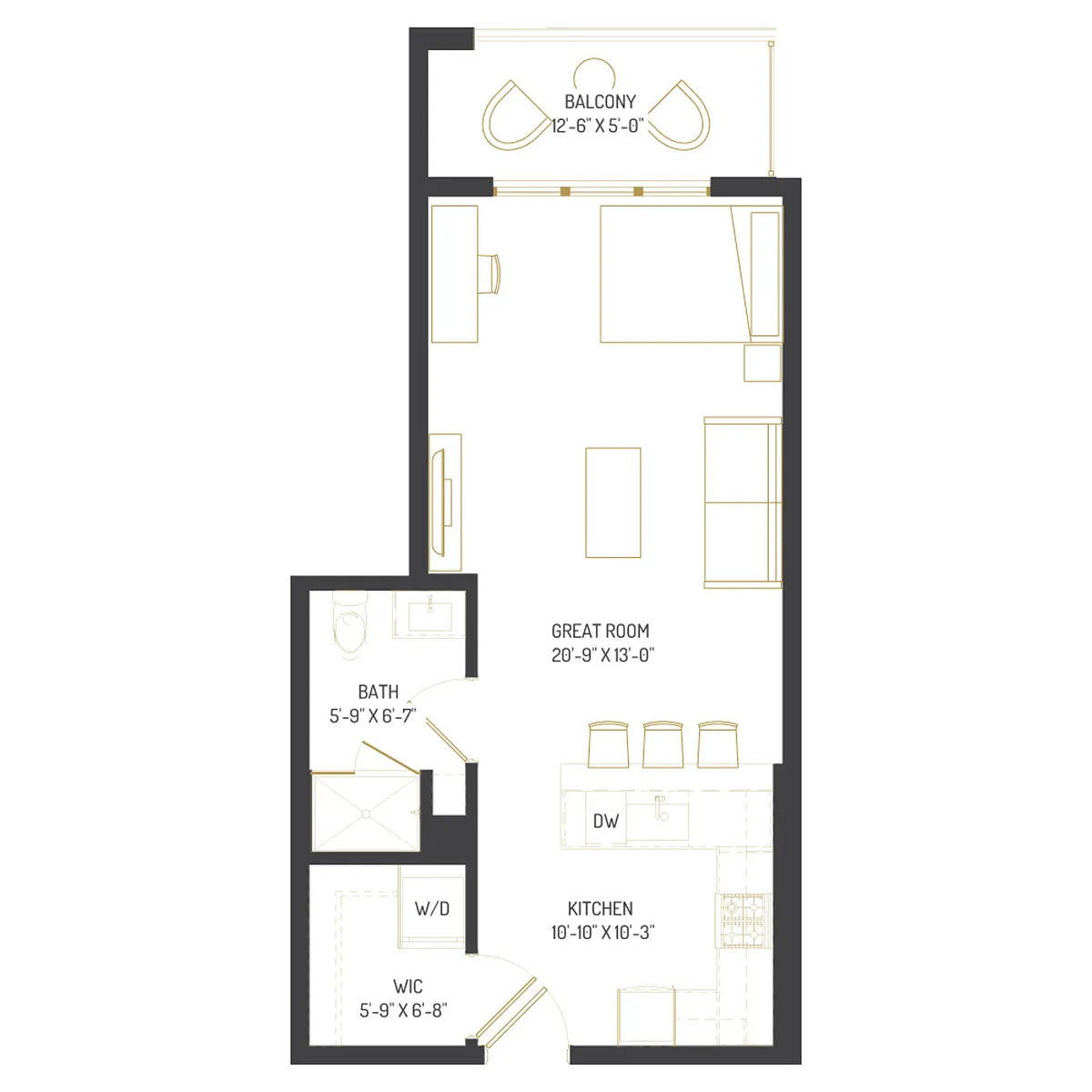 Floor plan A13