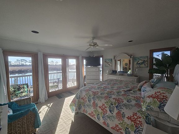 Master bedroom over looking 