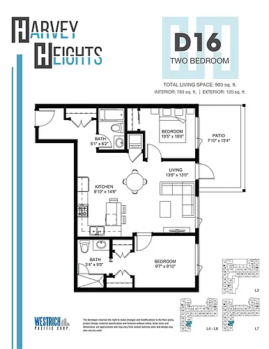 Floor plan 701