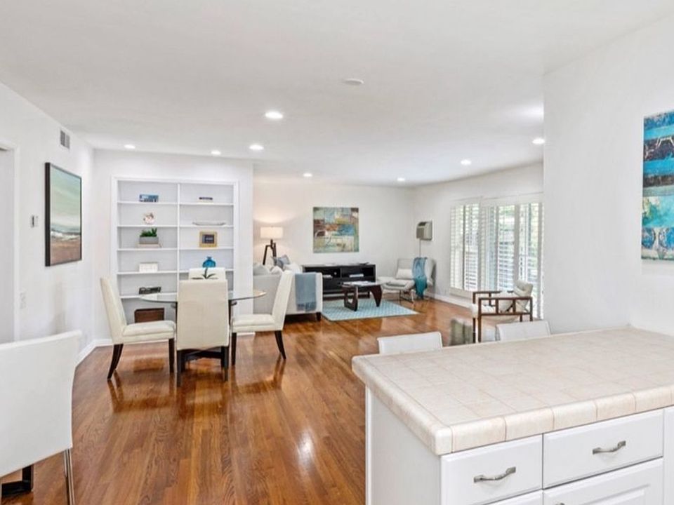 Kitchen view (upgraded counter tops and stainless appliances not reflected)