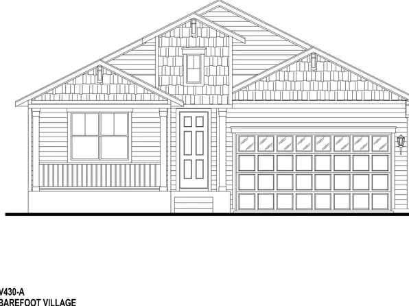 Plan V430 Plan, Barefoot Village