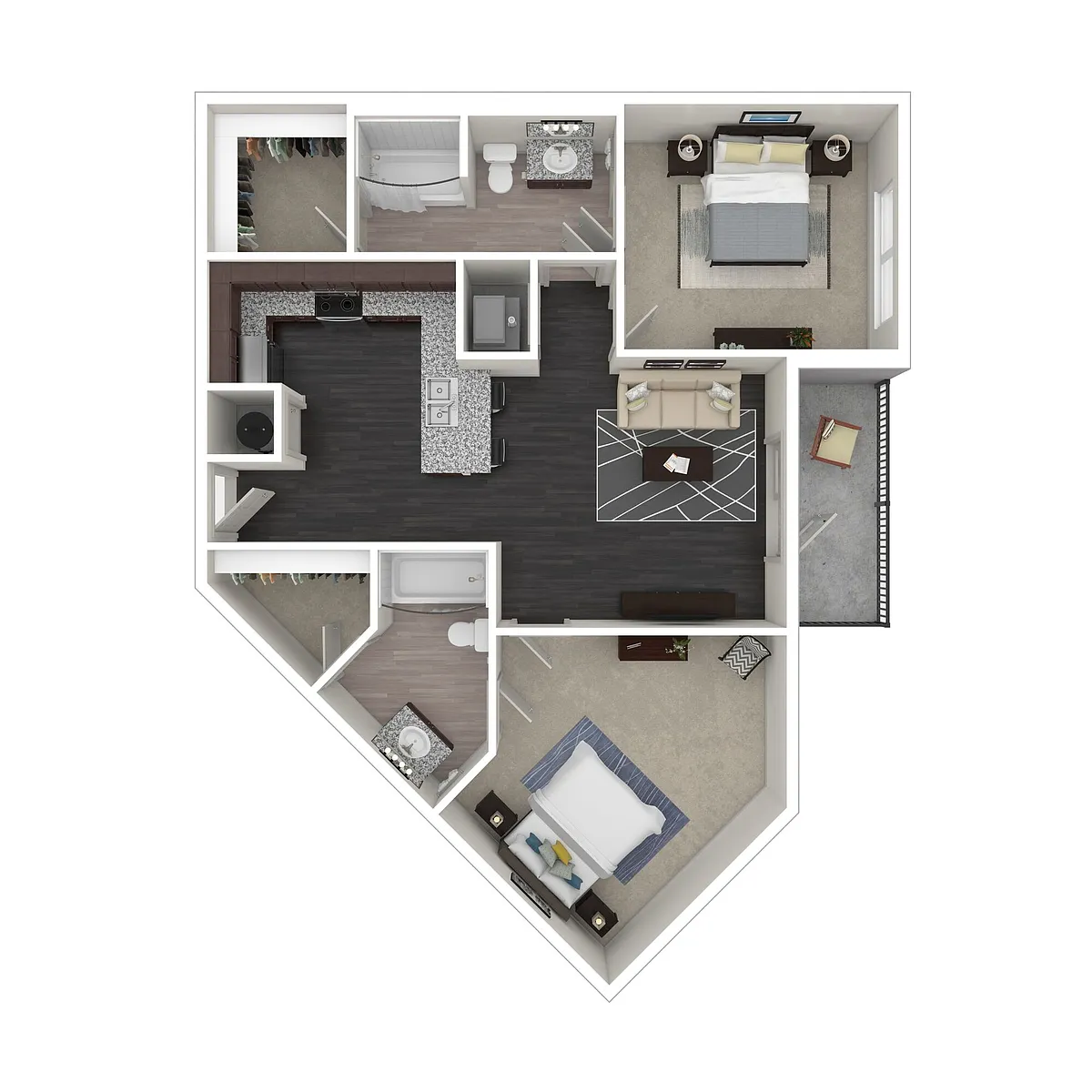 Floor plan B1