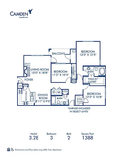 Floor plan 32E