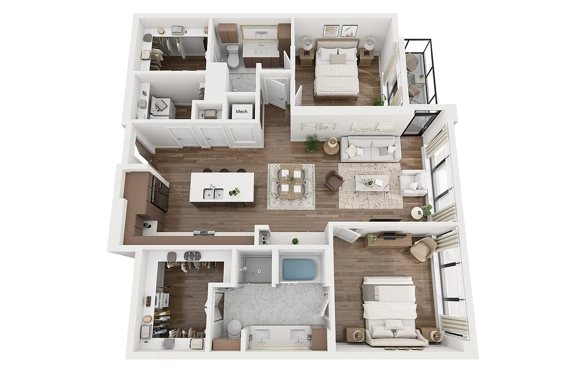 Floor plan K