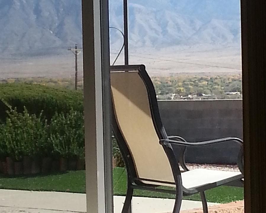 View Looking out from Your Bedroom Patio