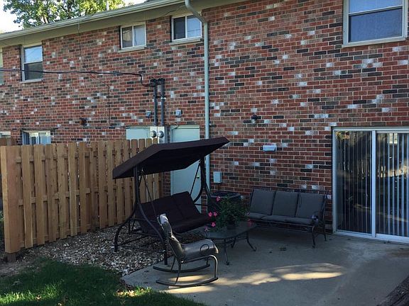 Patio without the swing