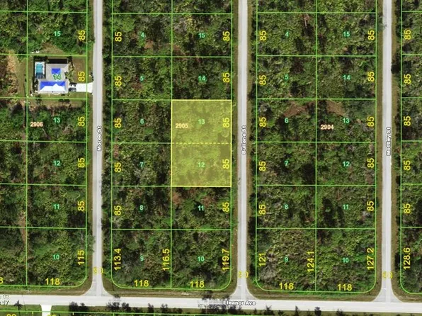 1491 BULLENE STREET LOT 12, PORT CHARLOTTE, FL 33953