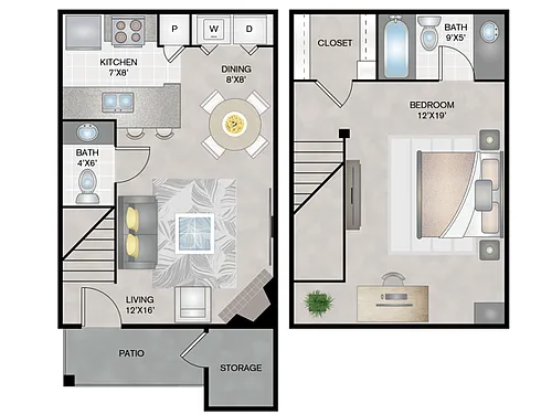 Floor plan C