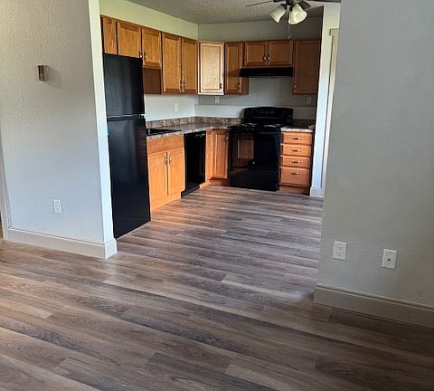 Kitchen view from living room