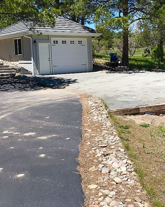 Detached oversize garage