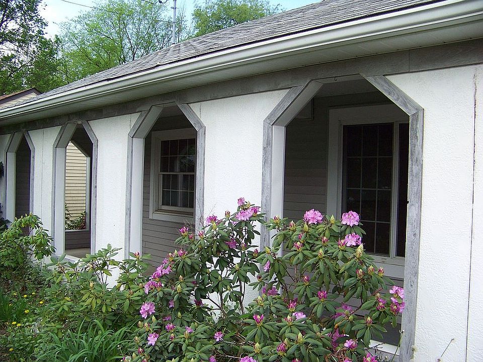 Wrap-around covered porch
