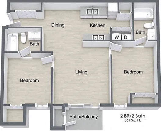 River Trace Apartments and Homes — Photo 39