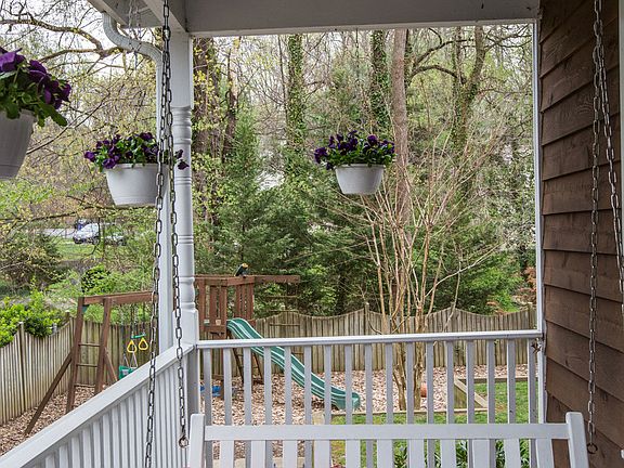 Welcoming front porch