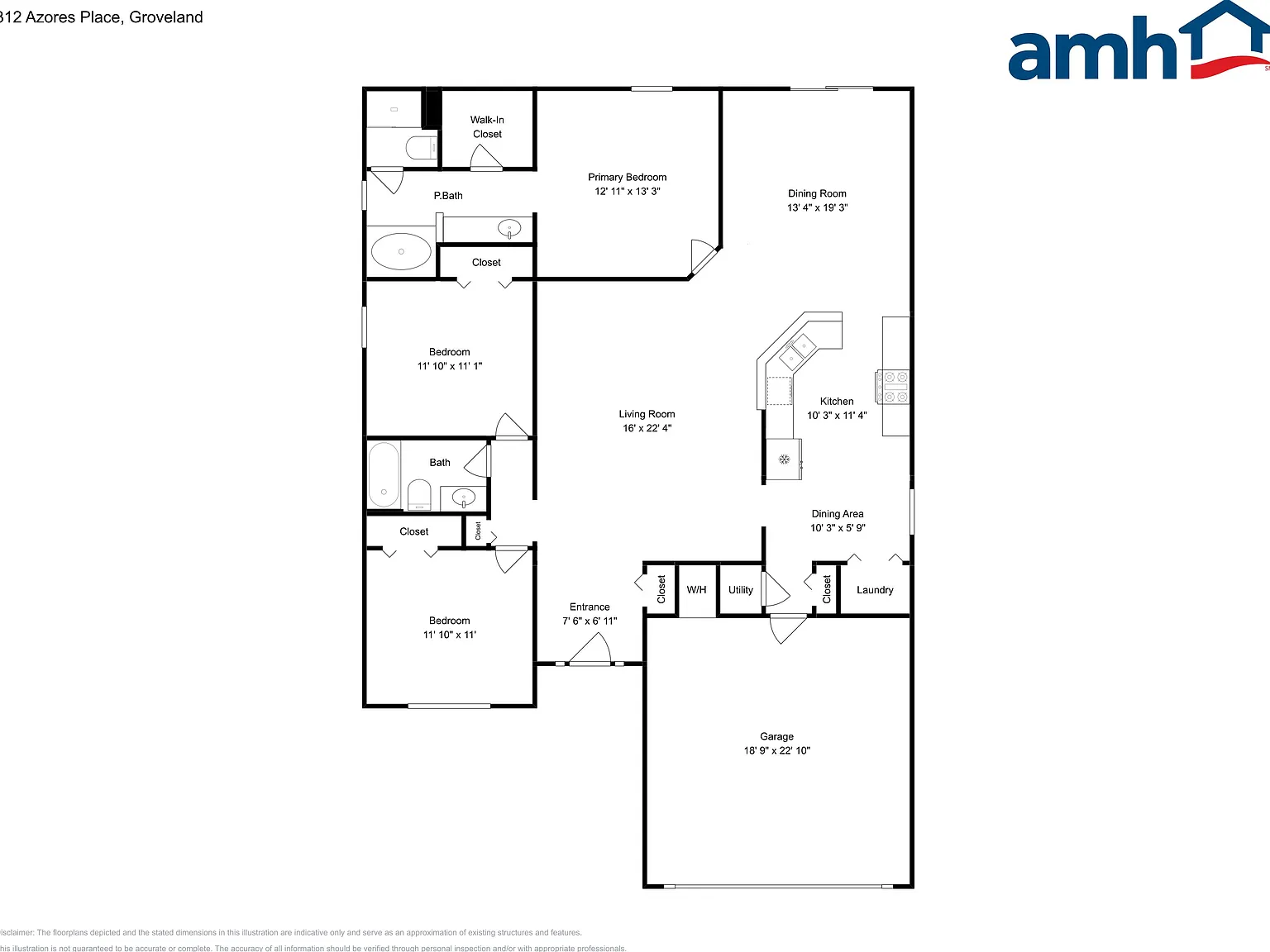 3 bed, 2.0 bath, 1596 sqft, $1,980 — Photo 2