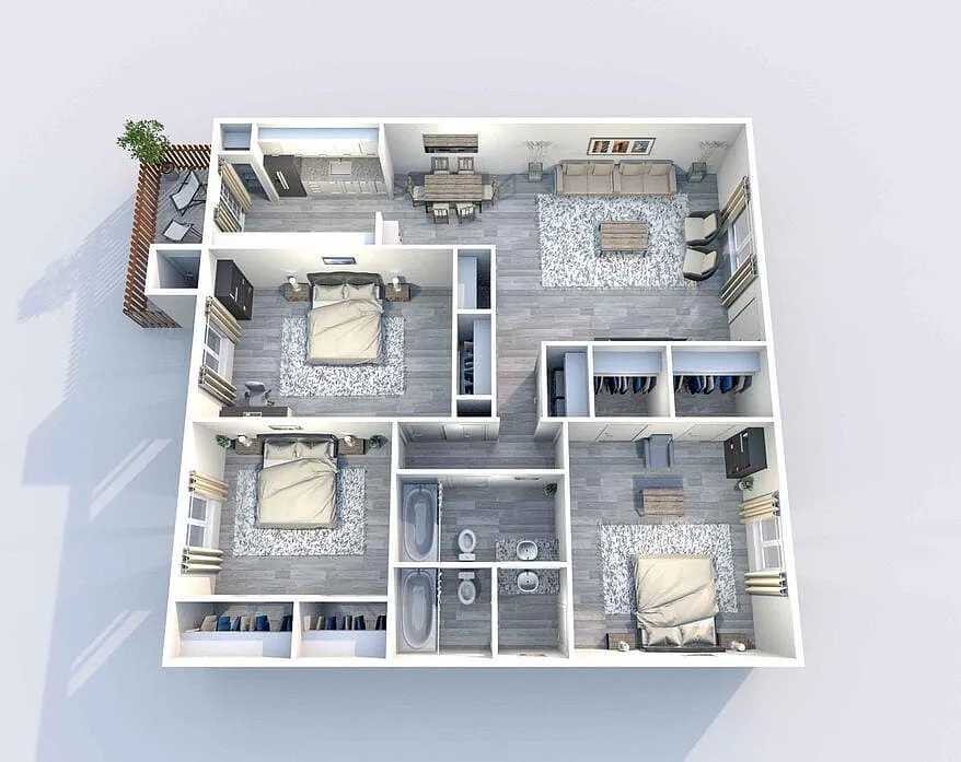 Floor plan C1