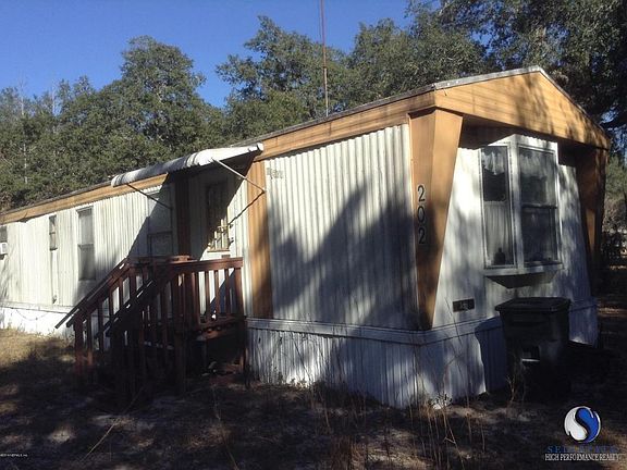 old mobile home on premises