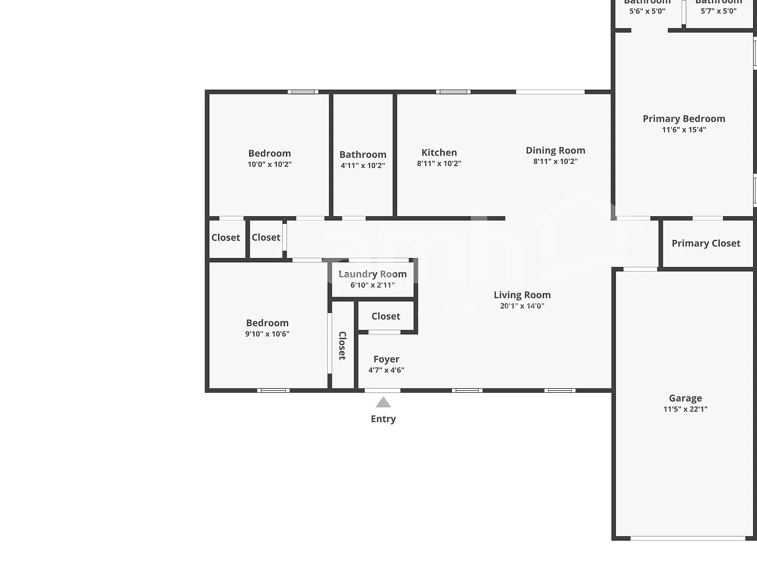 3 bed, 2.0 bath, 1162 sqft, $1,915 — Photo 2